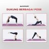 TaffSPORT Karpet Pilates Yoga Mat Anti Slip TPE 183 x 61 CM - PROlite 60 Hitam