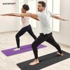 TaffSPORT Karpet Pilates Yoga Mat Anti Slip TPE 183 x 61 CM - PROlite 60 Hitam