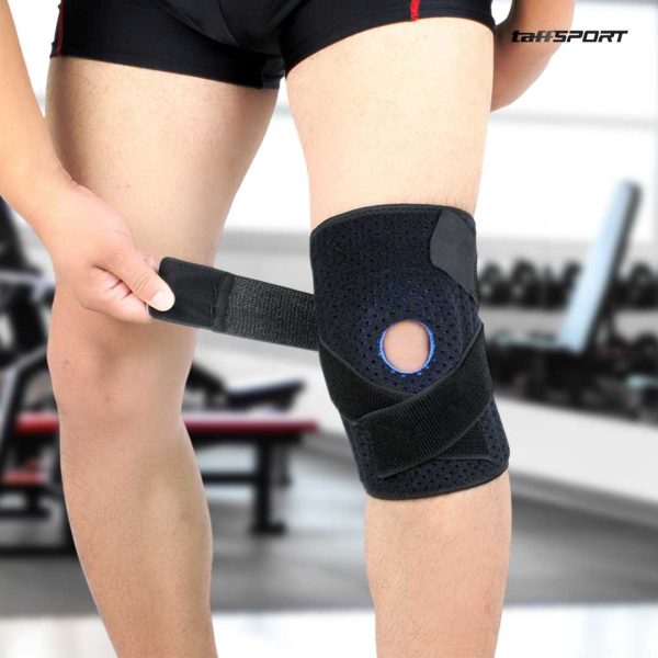 TaffSPORT Pelindung Lutut Olahraga Knee Support Fitness