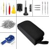 TaffSPORT Peralatan Reparasi Jam Tangan Watch Repair Tool Kit Set - C10050 - Black