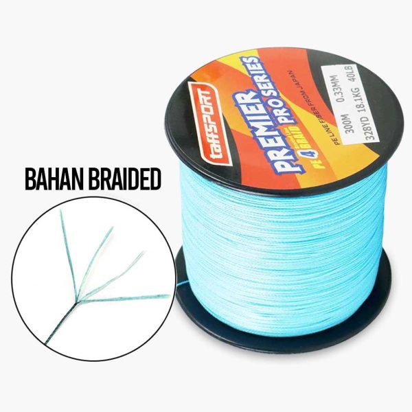 TaffSPORT Premier Pro Series Benang Pancing Braided 300M