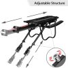 TaffSPORT Rak Boncengan Belakang Sepeda Bicycle Luggage Carrier - RCK-103 - Black
