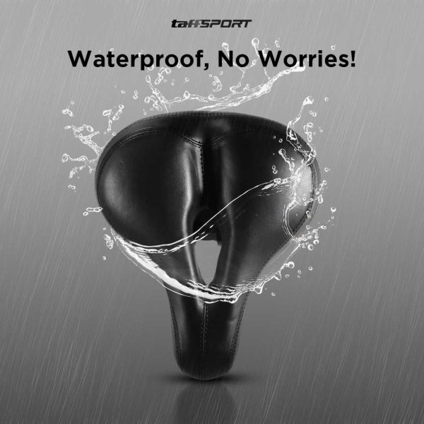 TaffSPORT Sadel Sepeda Shock Absorber Big Butt - NE1017 - Black
