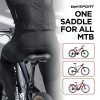 TaffSPORT Sadel Sepeda Sport MTB - YF-1034 - Black