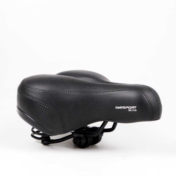 TaffSPORT Sadel Sepeda Spring Absorber Reflective Big Butt - NE1119