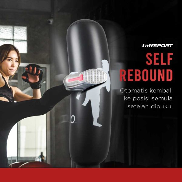 TaffSPORT Samsak Tinju Pompa Inflatable Boxing Training Target - VK160