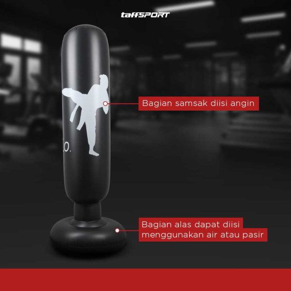 TaffSPORT Samsak Tinju Pompa Inflatable Boxing Training Target - VK160