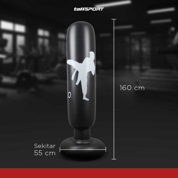 TaffSPORT Samsak Tinju Pompa Inflatable Boxing Training Target - VK160
