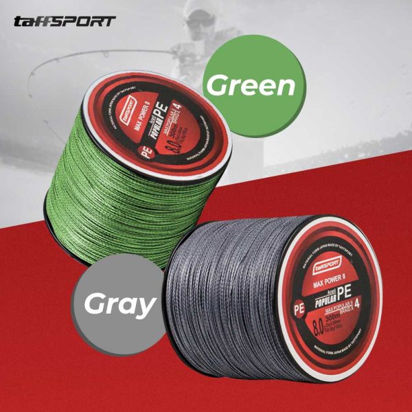TaffSPORT Senar Tali Benang Pancing Braided Thick Line 300M - BLTP