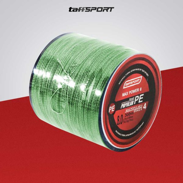 TaffSPORT Senar Tali Benang Pancing Braided Thick Line 300M - BLTP