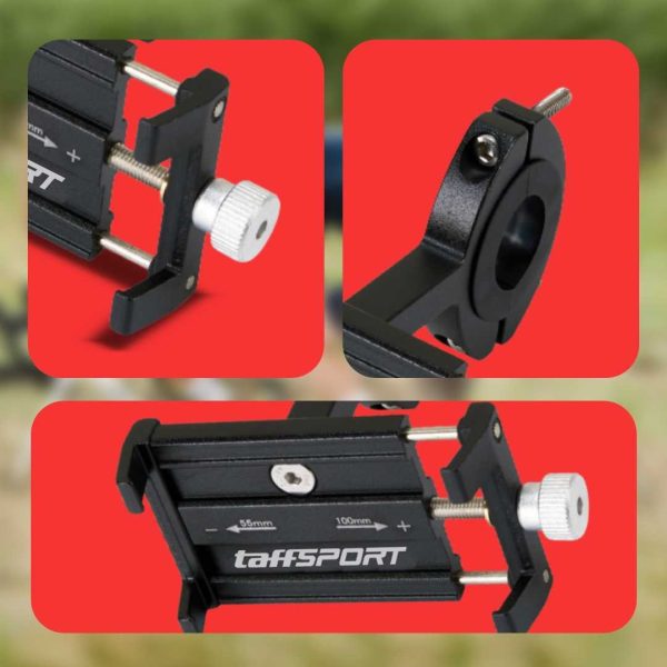TaffSPORT Smartphone Holder Sepeda Handle Bar Bike Mount - YP0715043