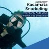 TaffSPORT Kacamata Selam Scuba Diving Snorkeling - M24 - Black