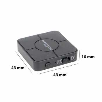 TaffSTUDIO 2in1 Audio Bluetooth 5.0 Transmitter Receiver 3.5mm - KN326
