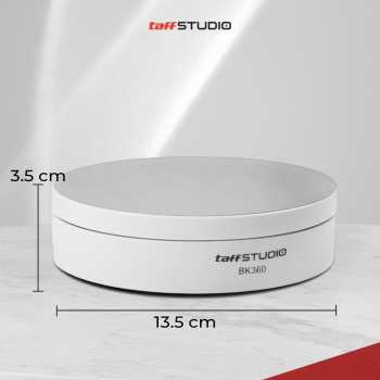 TaffSTUDIO Alas Putar Fotografi Rotating Display Stand Base 13.5cm - BK360