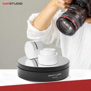 TaffSTUDIO Alas Putar Fotografi Rotating Display Stand Base 13.5cm - BK360