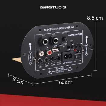 TaffSTUDIO Amplifier Board Audio Bluetooth Subwoofer DIY 35W - D30K