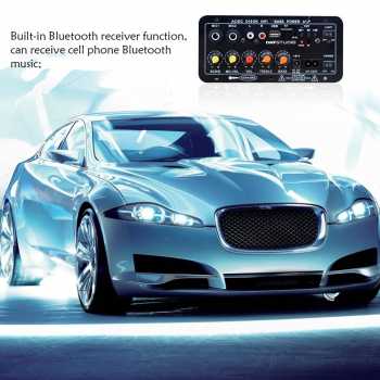 TaffSTUDIO Amplifier Board Audio Bluetooth USB FM Subwoofer DIY 400W - D10OK