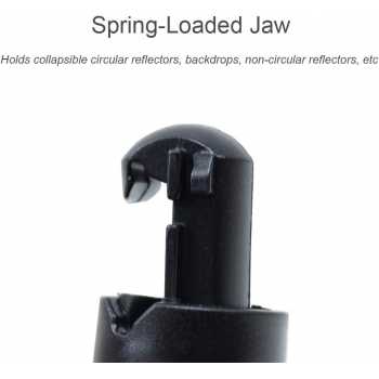TaffSTUDIO Background and Reflector Disc Holder Clamp Clip - QM3622
