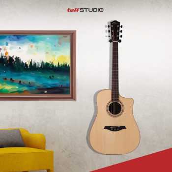 TaffSTUDIO Mount Gantungan Dinding Gitar Back Holder Rack - GF-011