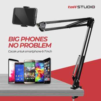 TaffSTUDIO Holder Smartphone Lazypod Stand Model Boom Arm Table - D9