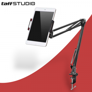 TaffSTUDIO Holder Tablet Smartphone Lazypod Stand Model Boom Arm Table - D9