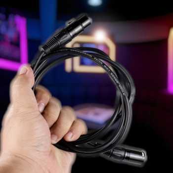 TaffSTUDIO Kabel XLR M/F OFC Microphone Karaoke Shielded - BOF30