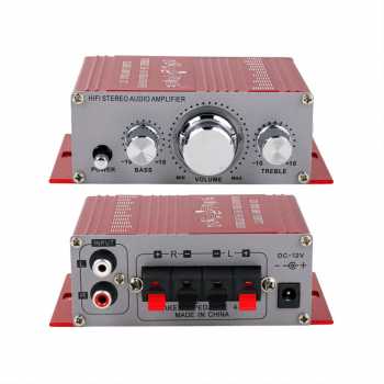 taffstudio-lepy-hifi-stereo-amplifier-speaker-audio-2-channel-20w-hy-2001 TaffSTUDIO Hi-Fi Stereo Amplifier Speaker 2 channel 20W - HY-2001 - Red