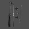 TaffSTUDIO Microphone and Smartphone Stand Holder 360 Degree - MS-70B
