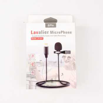 TaffSTUDIO Microphone Clip-on Lightning Plug Lavalier iPhone - JH-041
