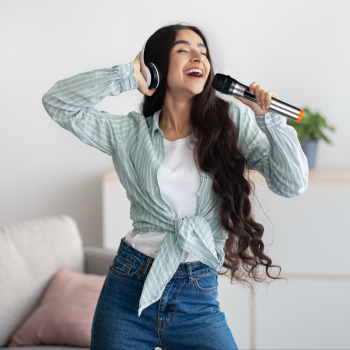 TaffSTUDIO Mikrofon Karaoke Wireless Handheld Dynamic Portable 2.4GHz - MC-1200