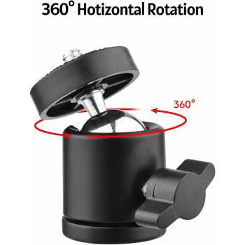 taffstudio-mini-ball-head-tripod-kamera-dslr-360-swivel-14-qm3624 (4) TaffSTUDIO Mini Ball Head Tripod Kamera DSLR 360 Swivel 1/4 - QM3624