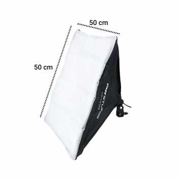 TaffSTUDIO Payung Softbox Reflektor 50x50cm E27 Single Lamp Socket - LD-TZ206