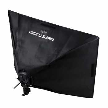 TaffSTUDIO Payung Softbox Reflektor Fotografi Studio 50x70cm E27 Four Lamp Socket - KS65