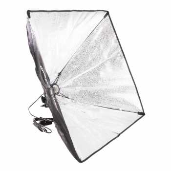 TaffSTUDIO Payung Softbox Reflektor 60x60cm E27 Single Lamp Socket - LD-TZ206