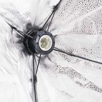 TaffSTUDIO Payung Softbox Reflektor 60x60cm E27 Single Lamp Socket - LD-TZ206