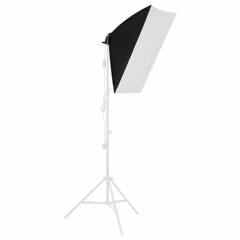 TaffSTUDIO Payung Softbox Reflektor 60x90cm E27 Single Lamp Socket - LD-TZ206
