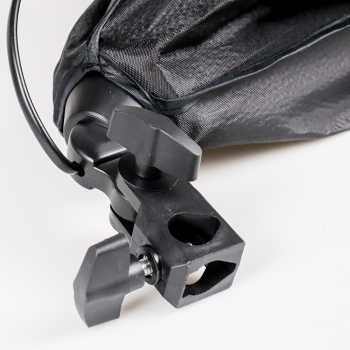 TaffSTUDIO Payung Softbox Reflektor 80x80cm E27 Single Lamp Socket - LD-TZ206