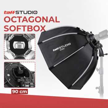 taffstudio-payung-studio-octagonal-softbox-reflektor-flash-90cm-ks90 TaffSTUDIO Payung Studio Octagonal Umbrella Softbox Reflektor Flash