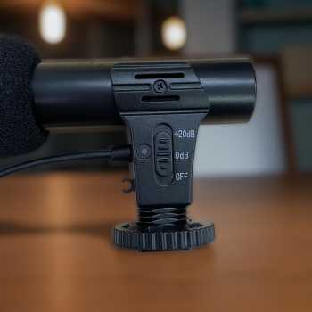 TaffSTUDIO Shotgun Microphone untuk DSLR - MIC-05