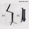 TaffSTUDIO Tongsis 3-Way dengan Tripod untuk Action Camera Xiaomi GoPro - VS77