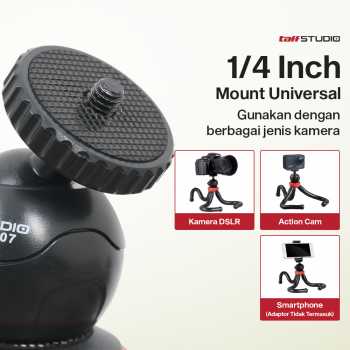 Mini Tripod TaffSTUDIO Flexible Octopus GorillaPod - B07