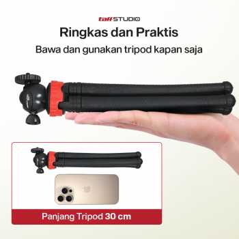 Mini Tripod TaffSTUDIO Flexible Octopus GorillaPod - B07