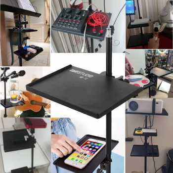 TaffSTUDIO Tripod Sound Card Universal Tray Clamp Holder - NB-12