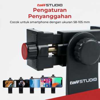 TaffSTUDIO Universal Smartphone Clamp - C4 - Black