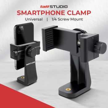 TaffSTUDIO Universal Smartphone Clamp - C4 - Black