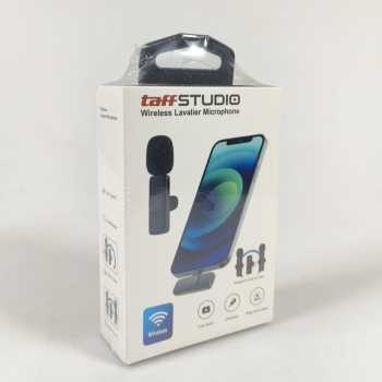 TaffSTUDIO Wireless Lavalier Lapel Microphone Vlogger USB Type C