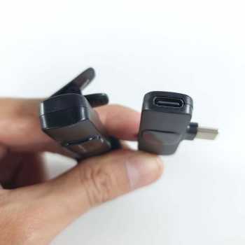 TaffSTUDIO Wireless Lavalier Lapel Microphone Vlogger USB Type C