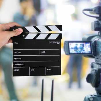 TaffSTUDIO Woopower Profesional Clapper Classical Movie Film - TP301