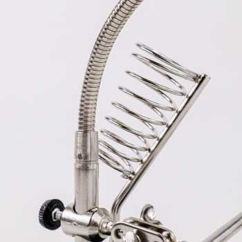 Taffware Alat Pegangan Solder Helping Hand LED Kaca Pembesar 3.5X - TE-801