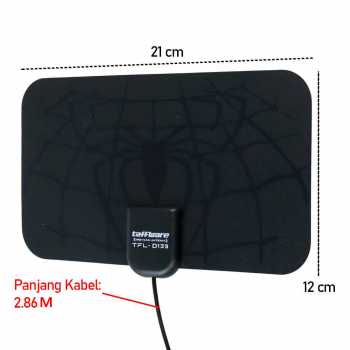 taffware-antena-tv-digital-indoor-dvb-t2-25db-spider-jack-male-plug-tfl-d139 (4) Taffware Antena TV Digital Indoor DVB-T2 25dB Spider Jack Male Plug - TFL-D139